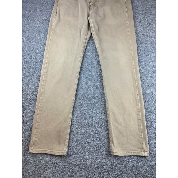 Levi's Men's 31x32 514 Straight Fit Beige Chino Khaki Jeans - Picture 11 of 14